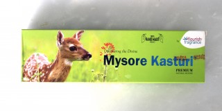 Flourish Fragrance, MYSORE KASTURI Premium Natural Incense Sticks Agarbatti, 50g